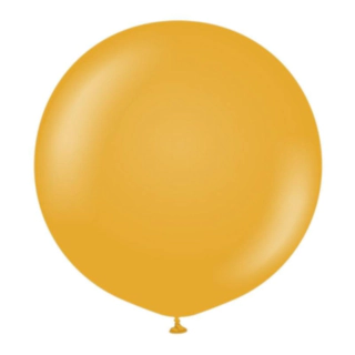 Premium Kæmpe Latexballoner Mustard
