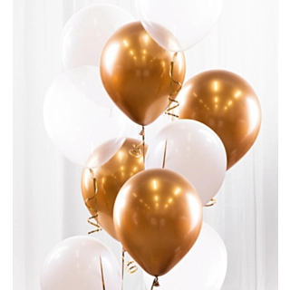 Ballonbuket Guld