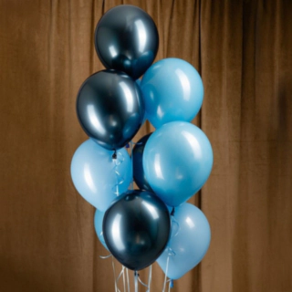 Ocean Ballonbuket Blå