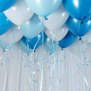 Ballonloft Lyseblå