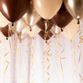 Premium Ballonloft Cremebrun
