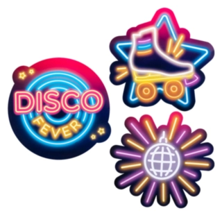 Disco Fever Vægdekoration