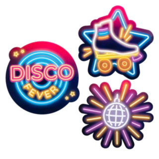 Disco Fever Vægdekoration