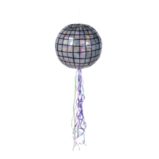 Diskokugle Piñata Sølv