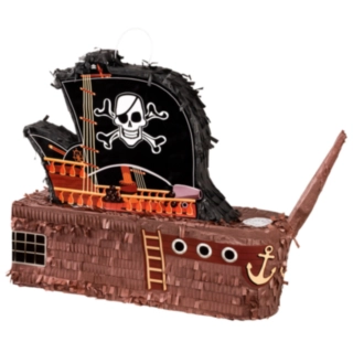Piratskib Piñata Brun