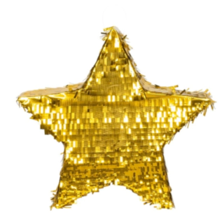 Stjerne Piñata Guld