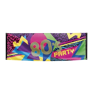 80's Party Banner