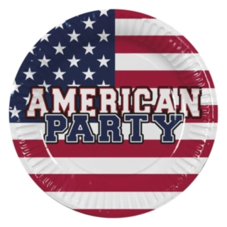 American Party Tallerkener