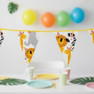 Safari Party Vimpelguirlande
