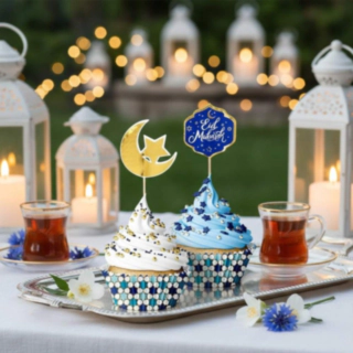 Eid Mubarak Muffinforme & Kagepinde
