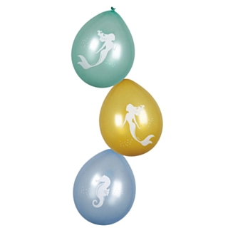 Gylden Havfrue Balloner