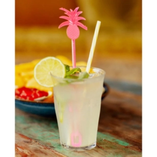 Ananas Drinkspinde Multifarvet