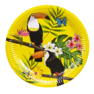 Tropical Party Tallerkener