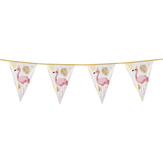 Pink Flamingo Vimpelguirlande