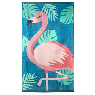 Hængende Flamingo Banner