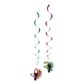 Tropical Party Tukan Swirls