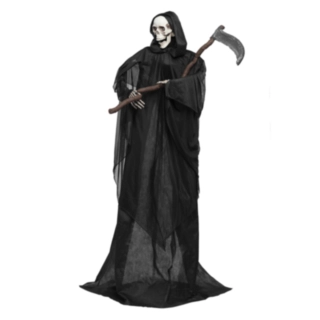 Bevægende Grim Reaper Med Lys & Lyd