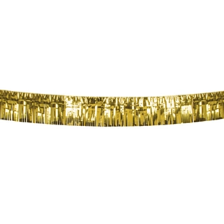 Frynseguirlande Metallisk Guld