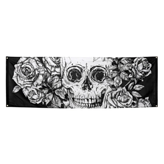 Day Of The Dead Dødningehoved Banner
