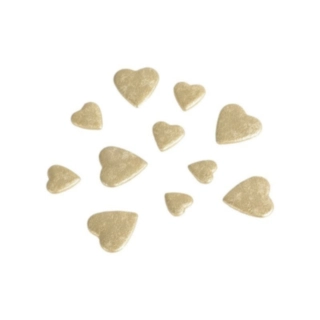 Hjerte Konfetti Guld