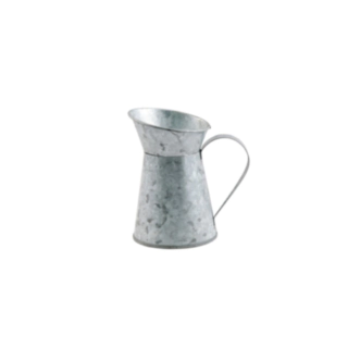 Mini Zink Mælkekande Vase