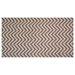 Chevron Jute Bordløber Brun