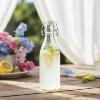 Glasflaske Med Patentlåg