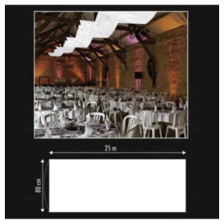 Loft Banner Hvid