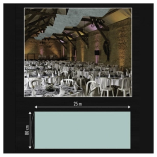 Loft Banner Pastelgrøn