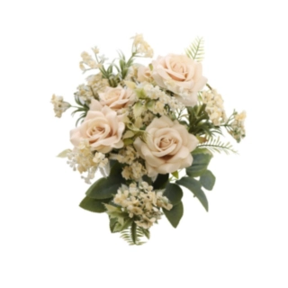 Kunstig Blomsterbuket Elfenbenshvid