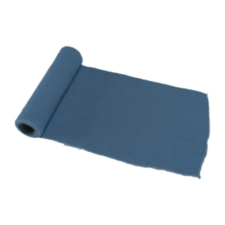 Bomuldsbordløber Denim Blå