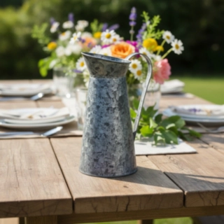 Zink Mælkekande Vase
