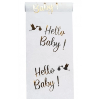 Hello Baby Bordløber Guld