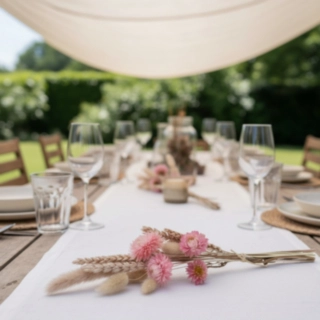 Kunstige Tørblomster Lyserød