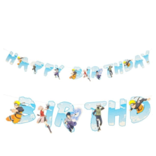 Naruto® Happy Birthday Guirlande