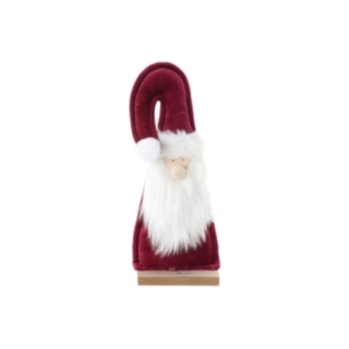 Velour Julemand Figur