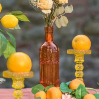 Mambo Glasvase Orange