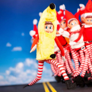 Elf On The Shelf Banan Outfit