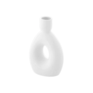 Bougeoir Keramikvase Hvid