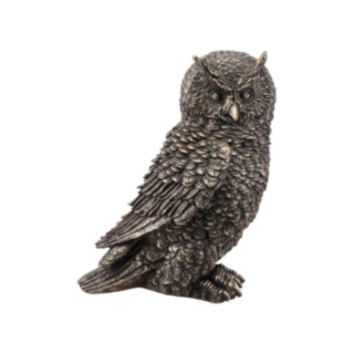 Ugle Figur Bronze