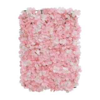 Hortensia Blomstervæg Lyserød