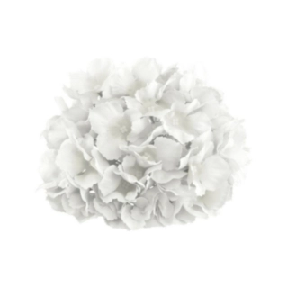 Kunstig Hortensia Blomst Hvid
