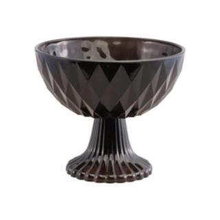 Halloween Glas Skål Sort