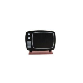 Retro TV Borddekoration