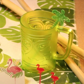 Tiki Plastikkrus Grøn