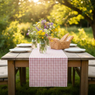 Picnic Bordløber Rød