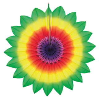 Blomst Rosette Multifarvet
