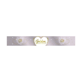 Guldbryllup Banner