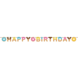 Donut Happy Birthday Guirlande