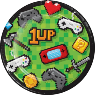 Gaming Party Paptallerkener